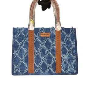 Wrangler Evelyn Large Denim Tote Bag